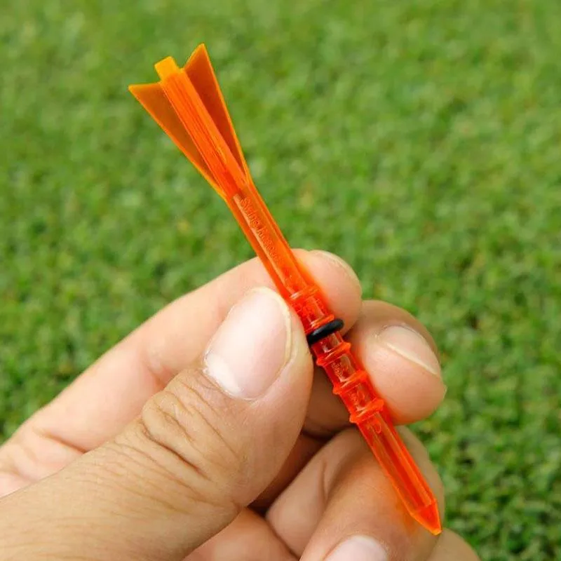 30 Adjustable Golf Tees with 83mm Height Limit - Set of 30