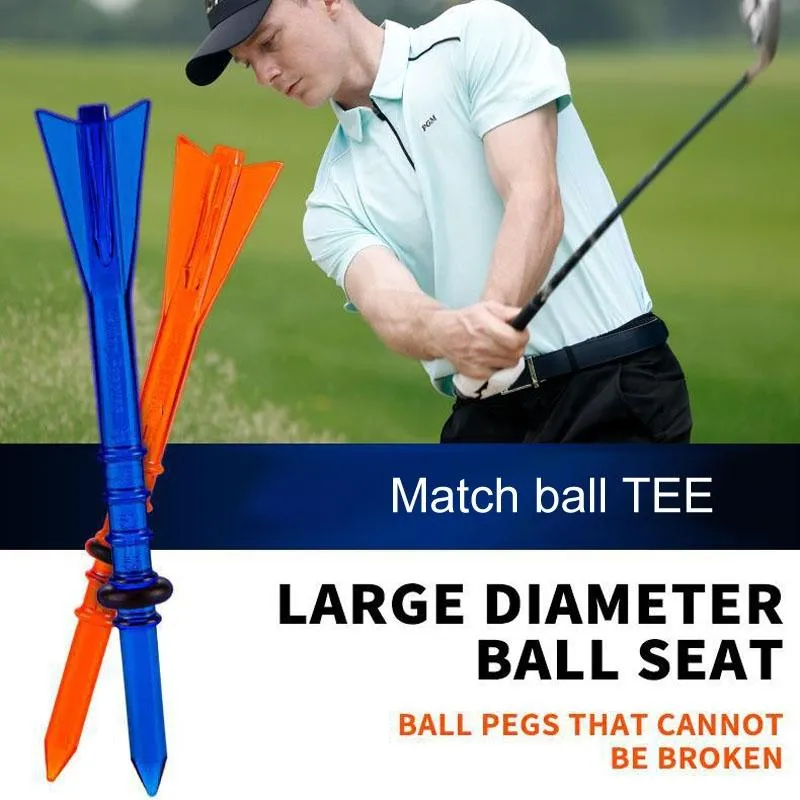 30 Adjustable Golf Tees with 83mm Height Limit - Set of 30