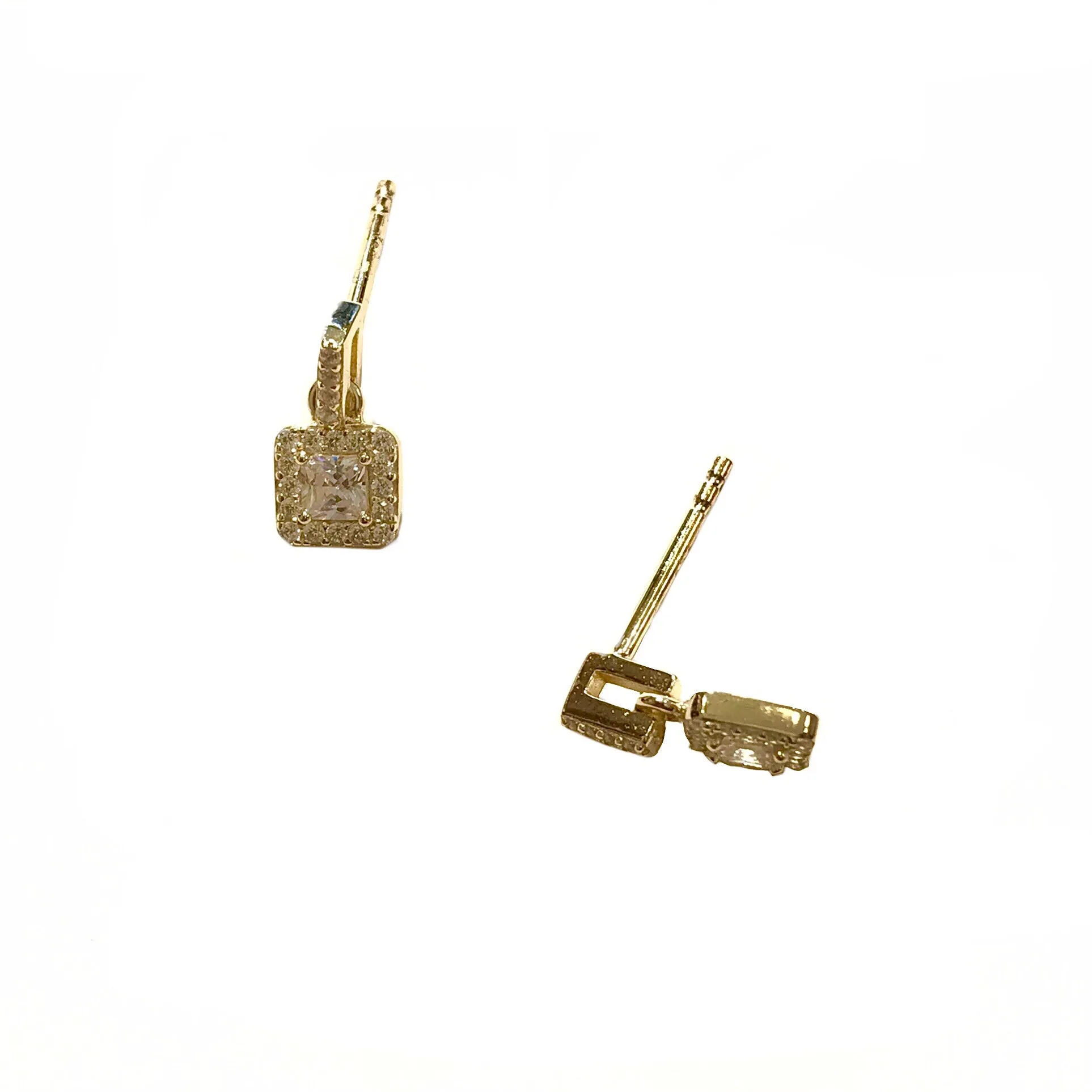 Adriene Square Swing Geo Earrings