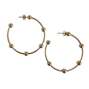 Brass Ball Hoops