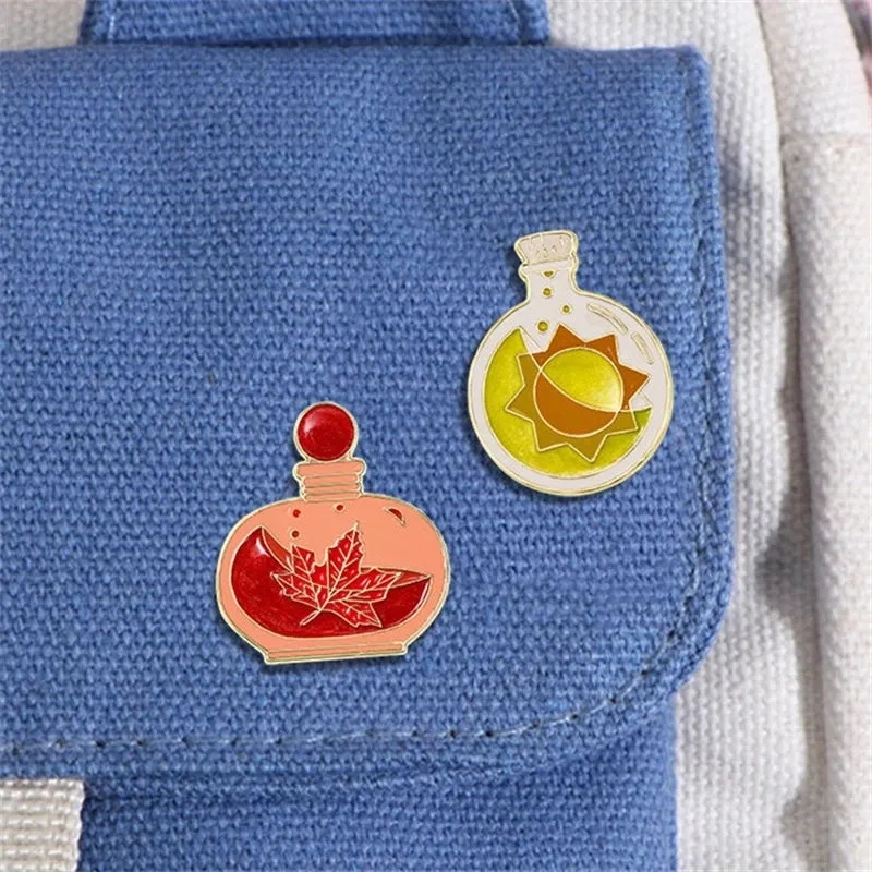 Cartoon Style Sweet Artistic Floral Mushroom Alloy Stoving Varnish Plating Unisex Brooches