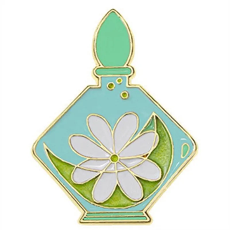 Cartoon Style Sweet Artistic Floral Mushroom Alloy Stoving Varnish Plating Unisex Brooches