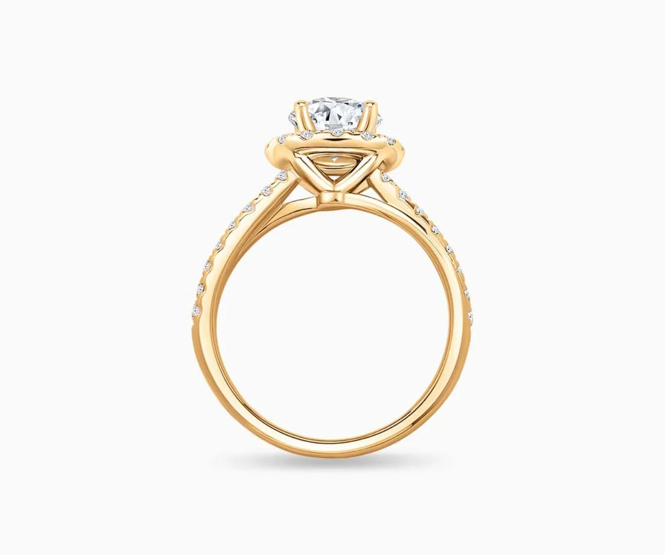 Double Pave Band