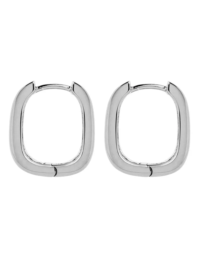 Elysium Silver Hoops
