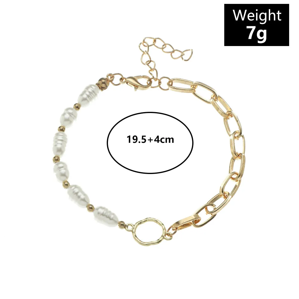European And American Fashion Simple And Irregular Bracelet