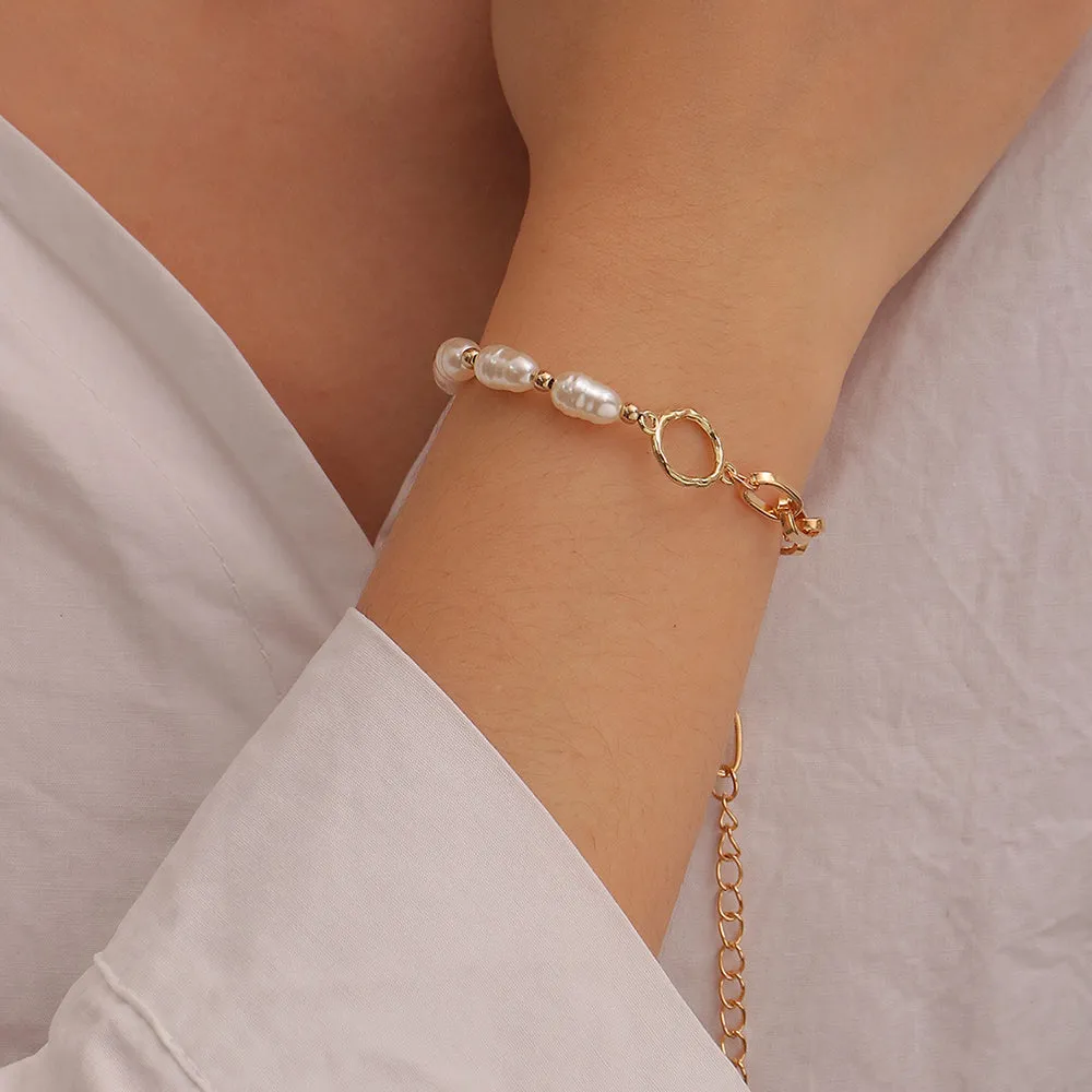 European And American Fashion Simple And Irregular Bracelet