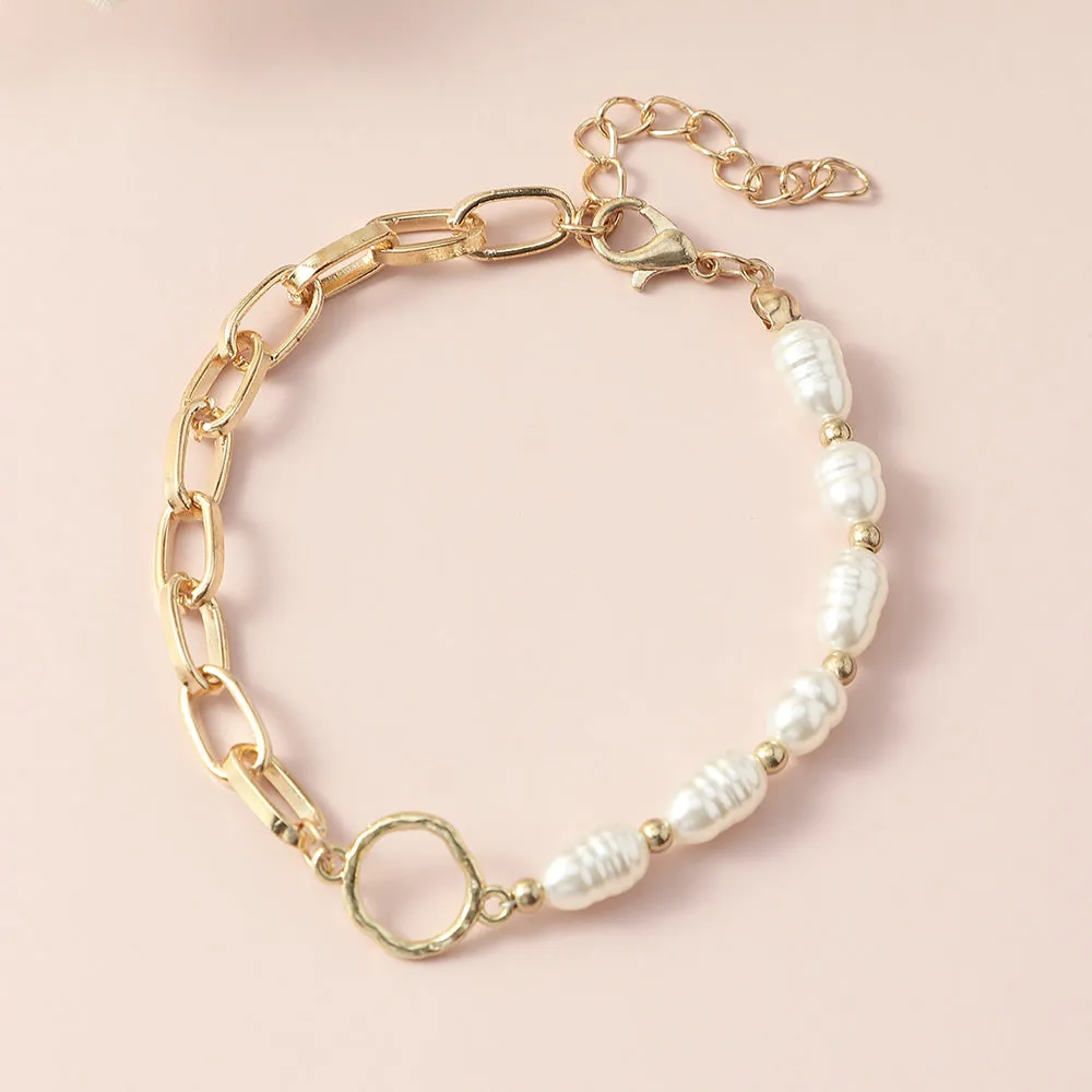 European And American Fashion Simple And Irregular Bracelet