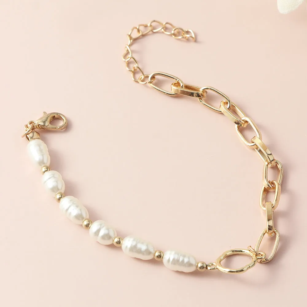 European And American Fashion Simple And Irregular Bracelet