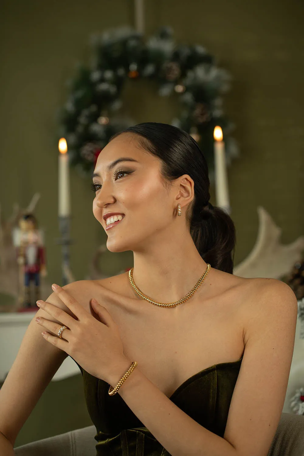 Iconic Twisted Necklace 14K Gold Plated