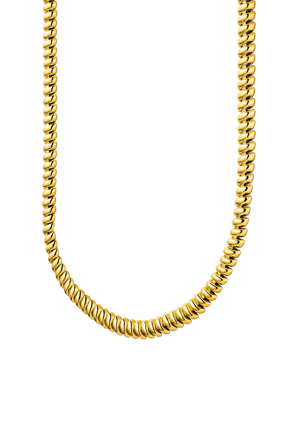 Iconic Twisted Necklace 14K Gold Plated