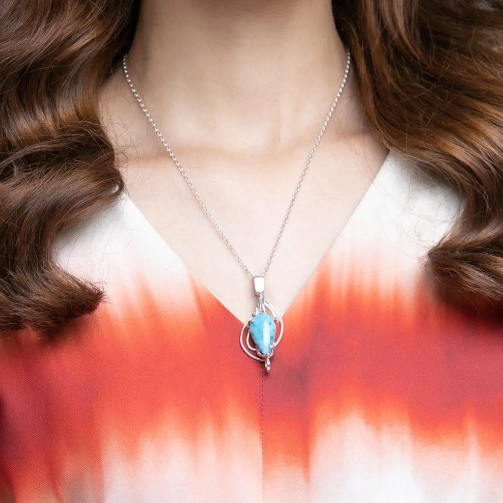 Larimar Pendant Aurora