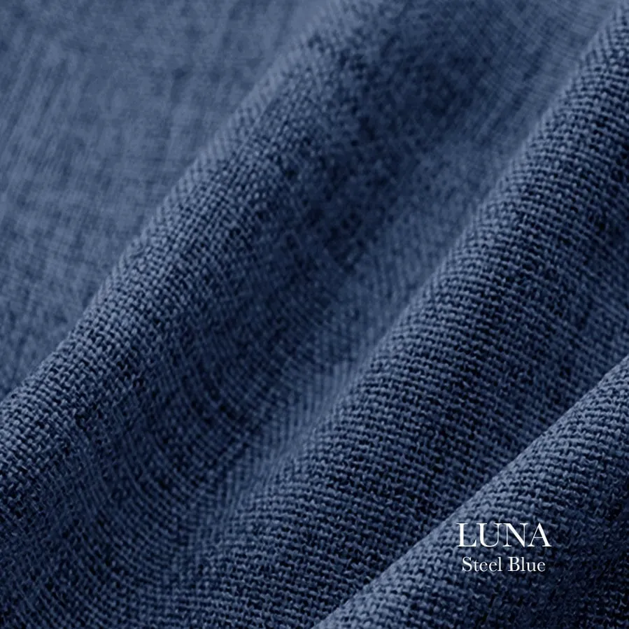Luna Linen Curtain Pinch Pleat