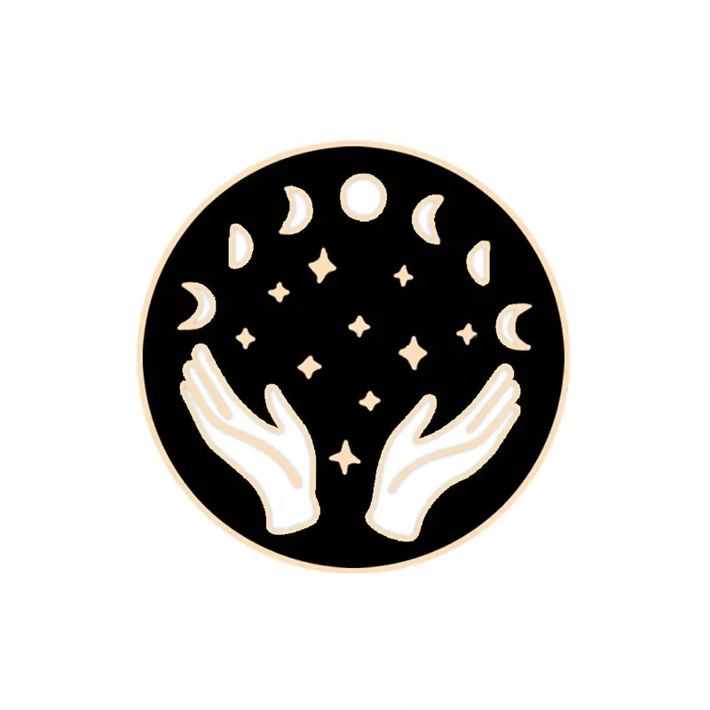 Magical Punk Black Enamel Pins