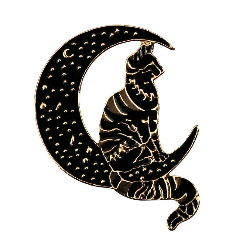Magical Punk Black Enamel Pins