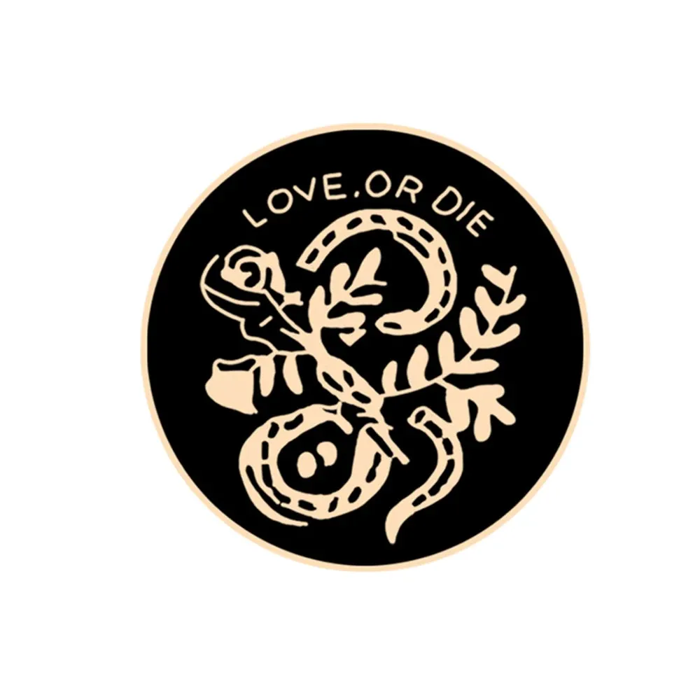 Magical Punk Black Enamel Pins