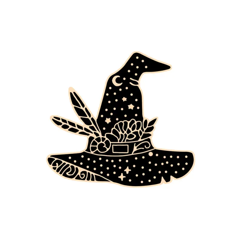 Magical Punk Black Enamel Pins