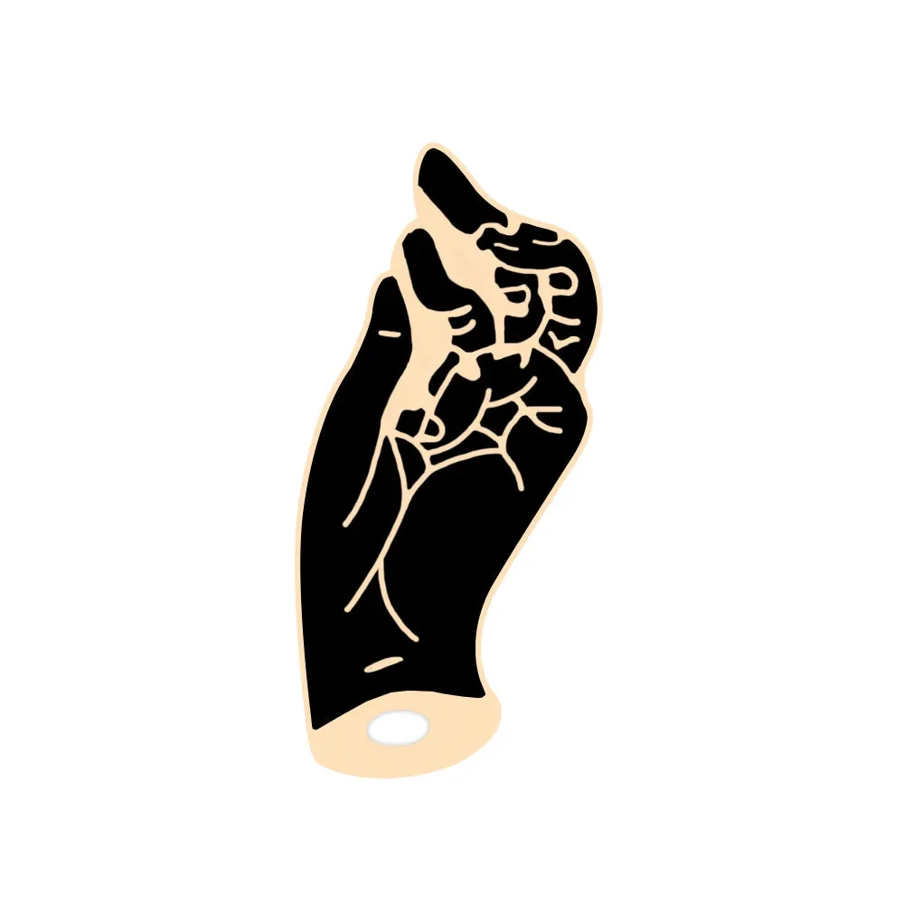 Magical Punk Black Enamel Pins