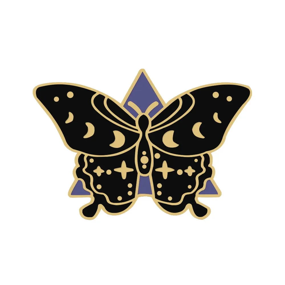 Magical Punk Black Enamel Pins