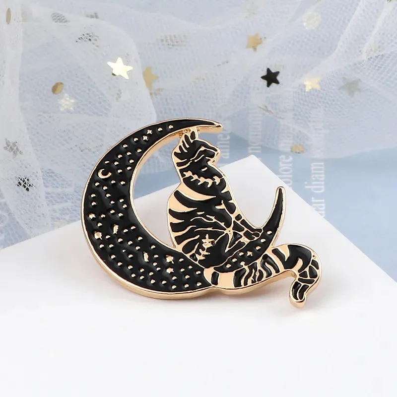 Magical Punk Black Enamel Pins