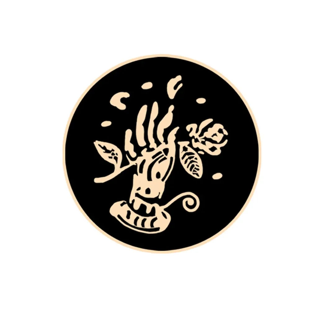Magical Punk Black Enamel Pins