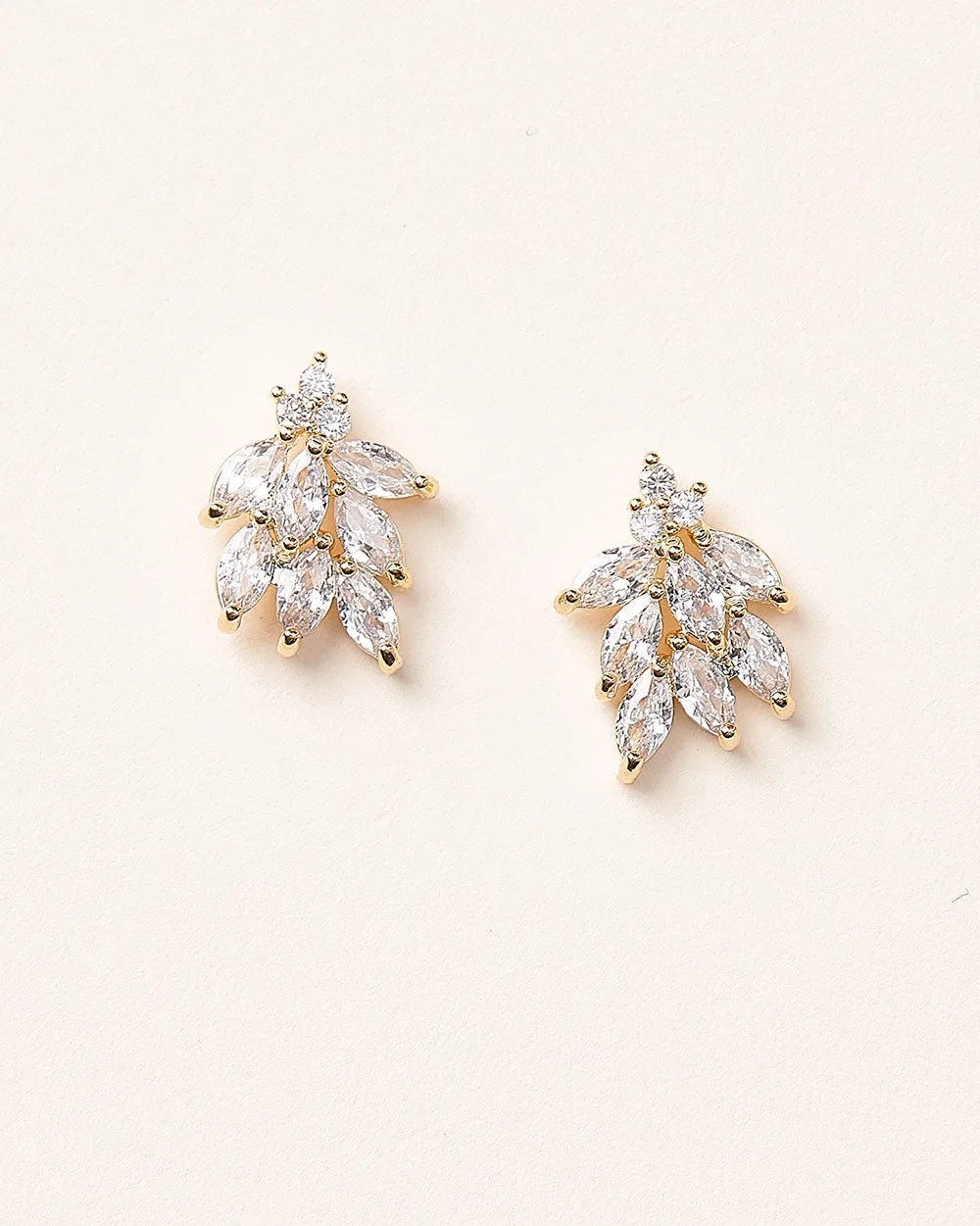 Mia Floral CZ Studs