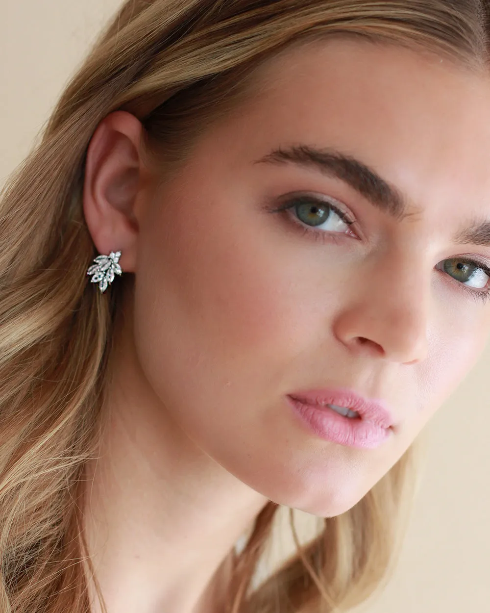 Mia Floral CZ Studs