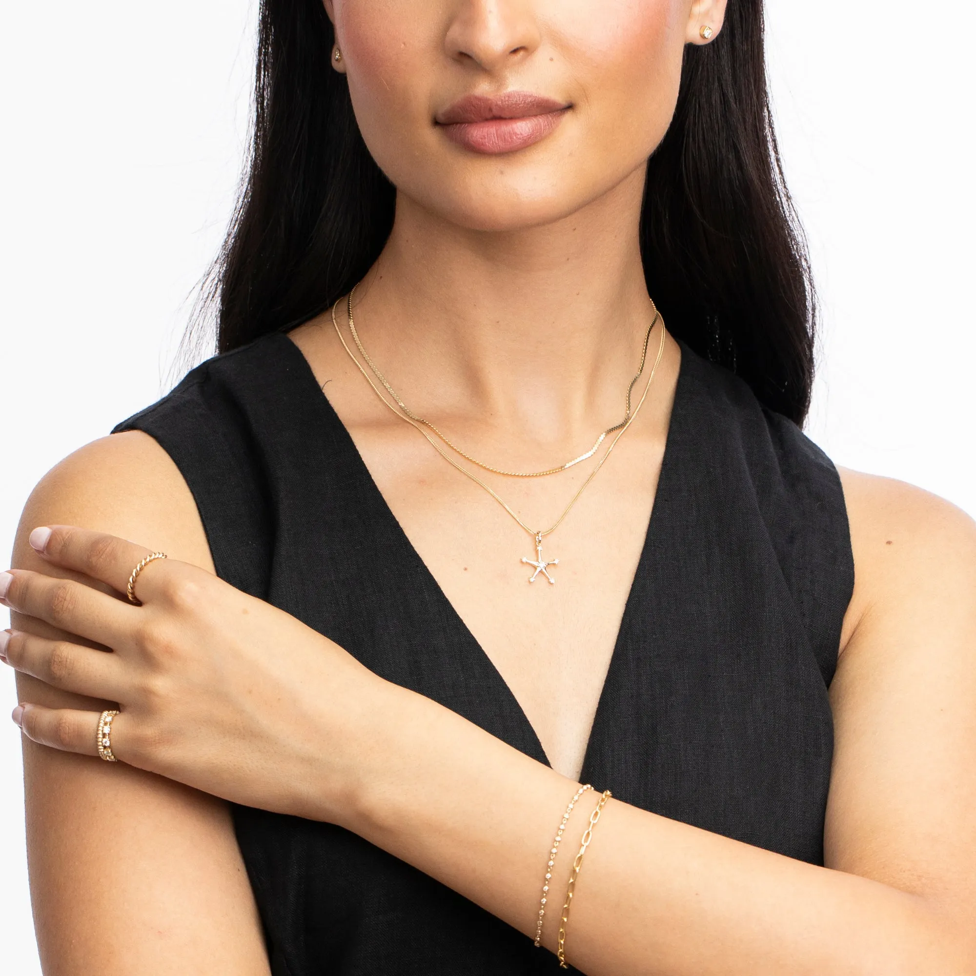 North Star Diamond Pendant
