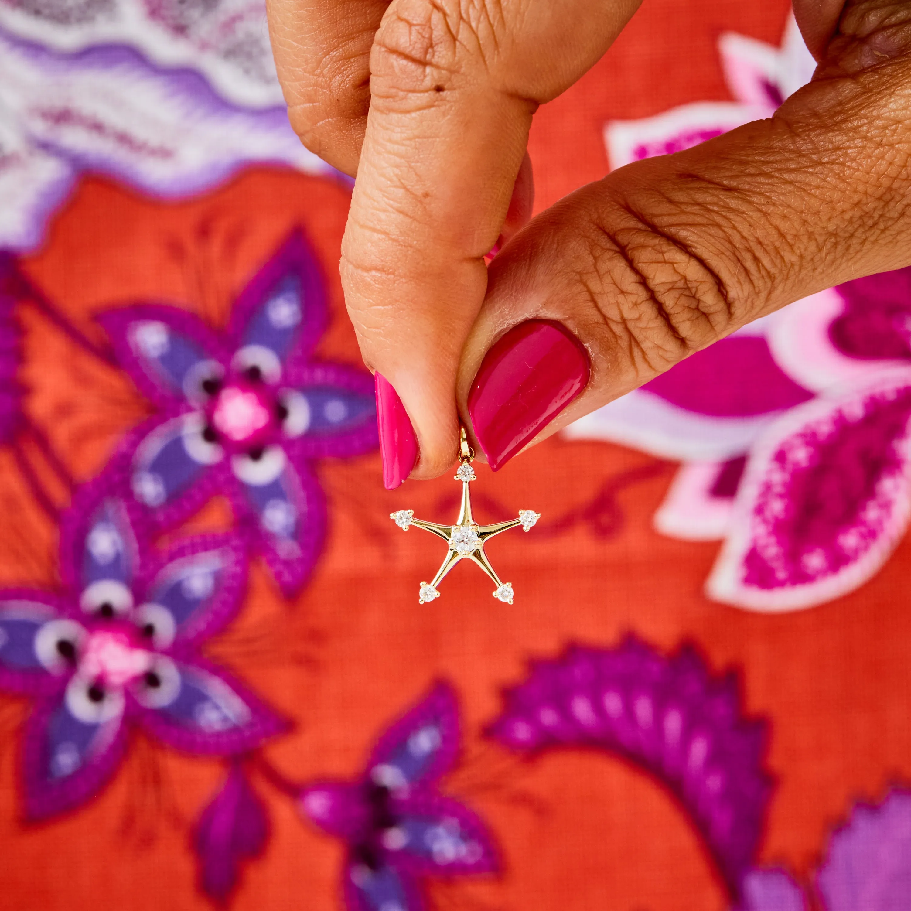 North Star Diamond Pendant
