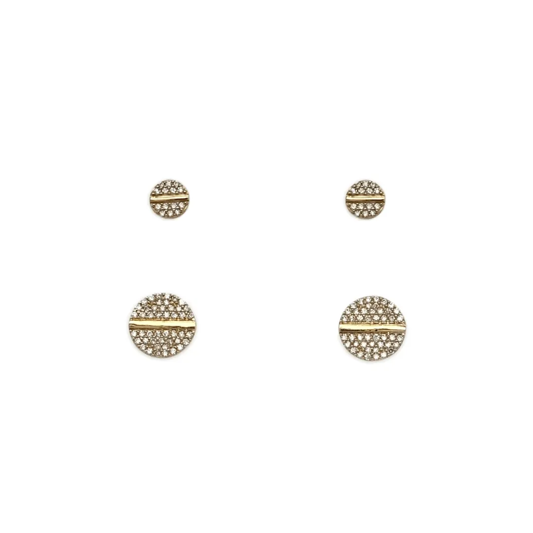 Pave Screw Studs