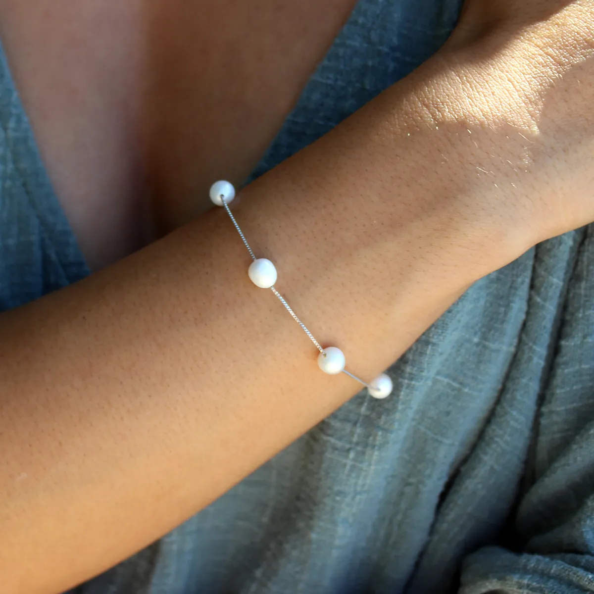 Roxy Pearl Bracelet
