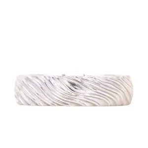 Sandbar Ring - 6mm Recycled Gold Wedding band