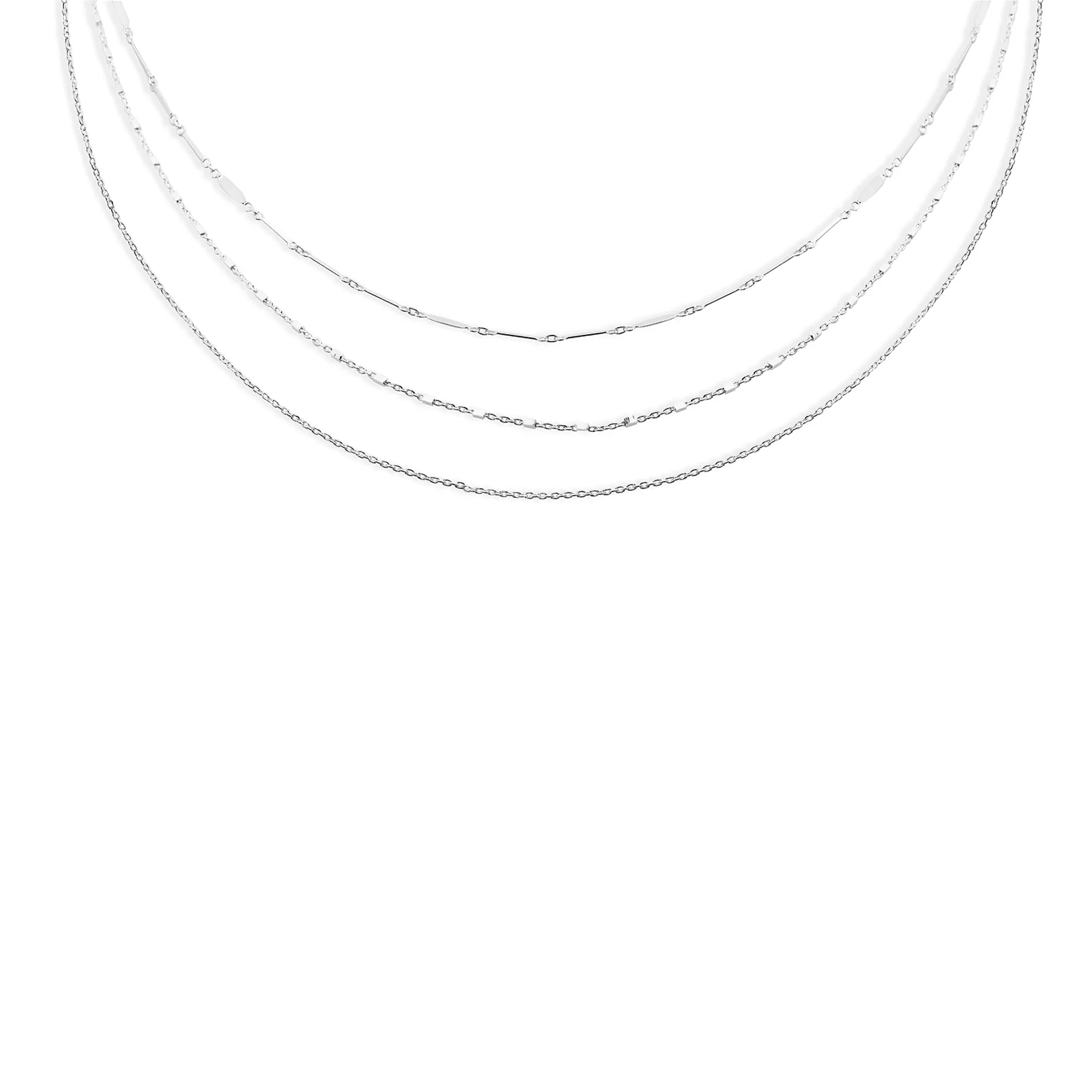 THE LOLITA TRIPLE LAYER CHAIN CHOKER