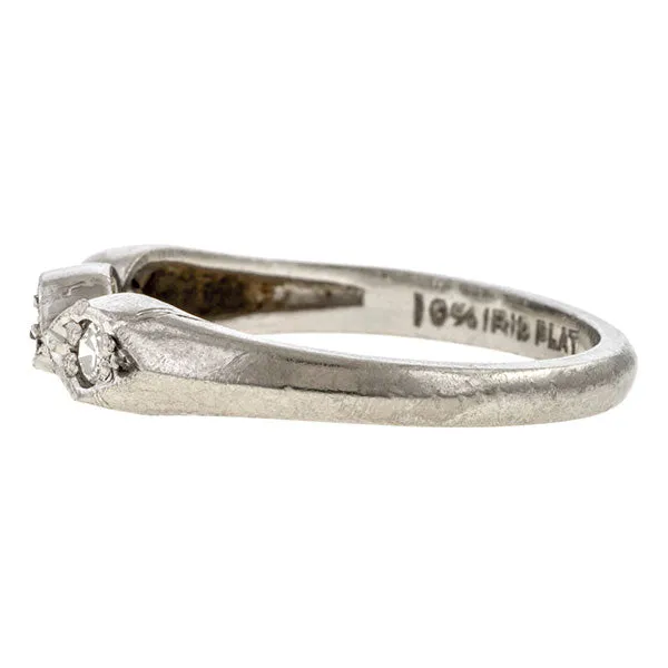 Vintage Diamond Wedding Band
